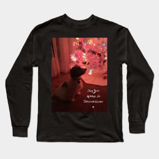 Puppy May Your Holidays Be Filled with Wonder Long Sleeve T-Shirt